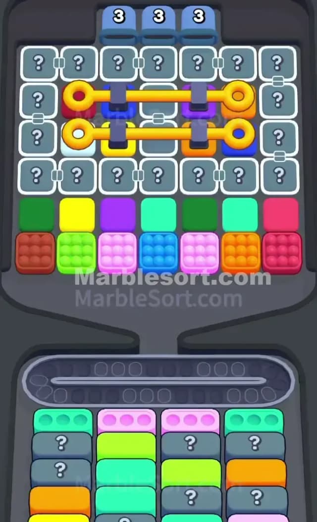 Marble Sort Level 520 Gameplay