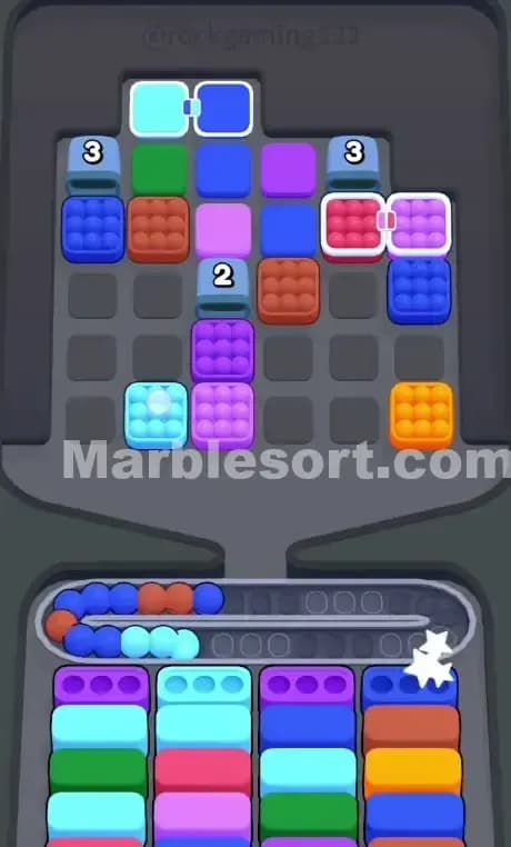 Marble Sort Level 45 Solution 1