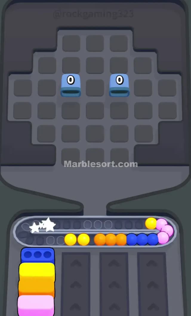 Marble Sort Level 18 Solution 3