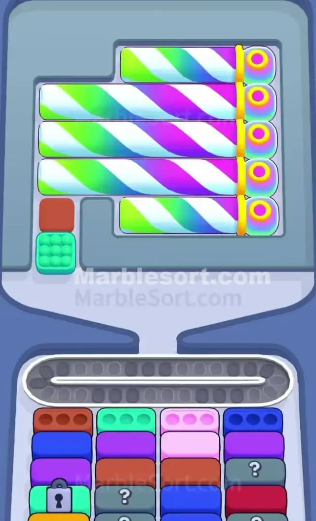 Marble Sort Level 393 Gameplay