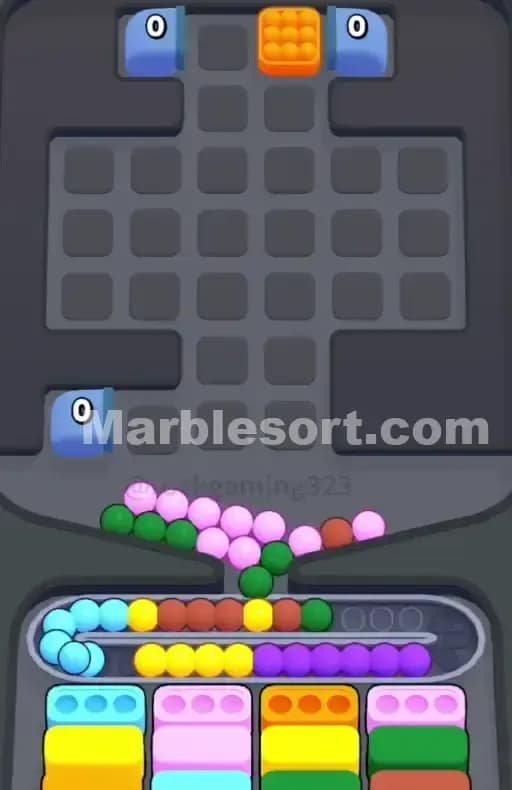Marble Sort Level 354 Solution 3