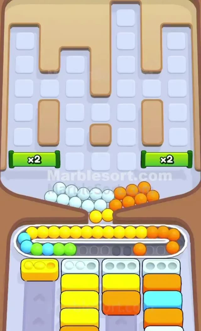 Marble Sort Level 671 Solution 3