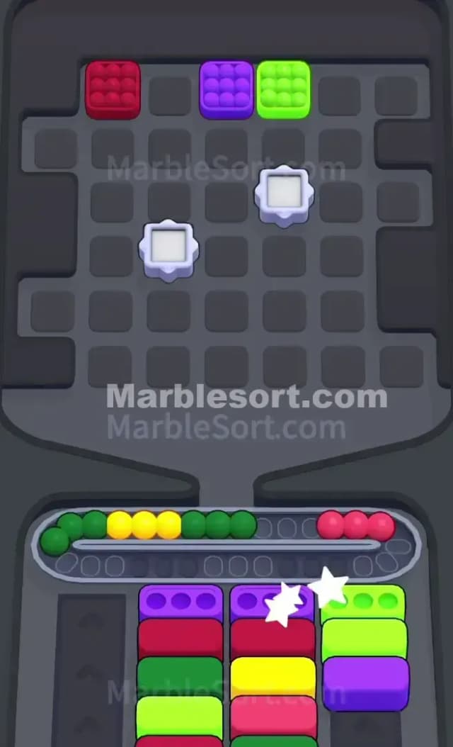 Marble Sort Level 624 Solution 3
