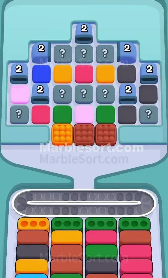 Marble Sort Level 265 Screenshot