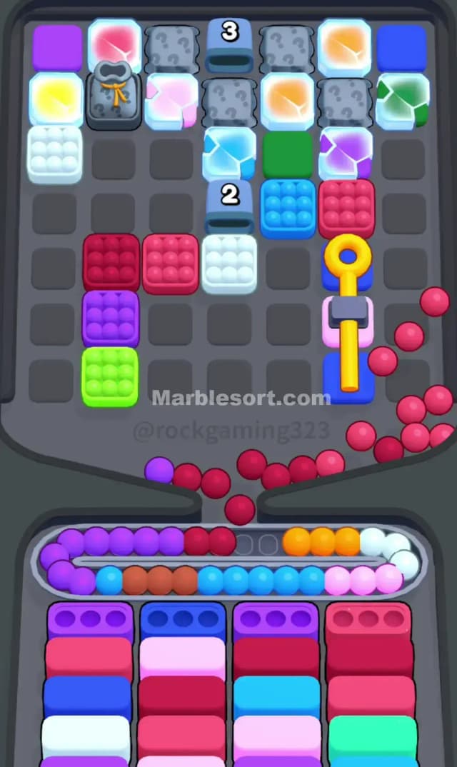Marble Sort Level 260 Solution 1