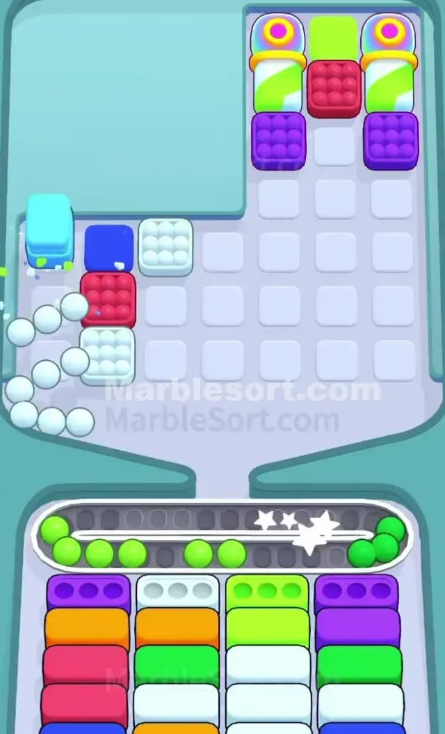 Marble Sort Level 343 Solution 2
