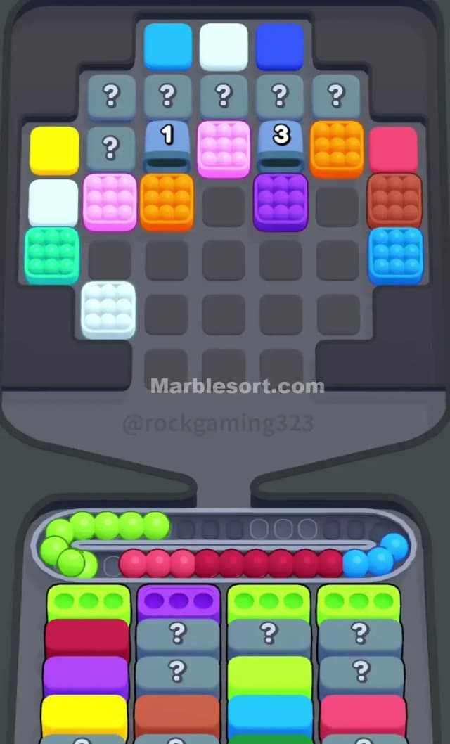 Marble Sort Level 120 Solution 1