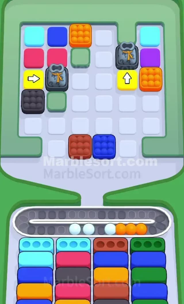 Marble Sort Level 416 Solution 2