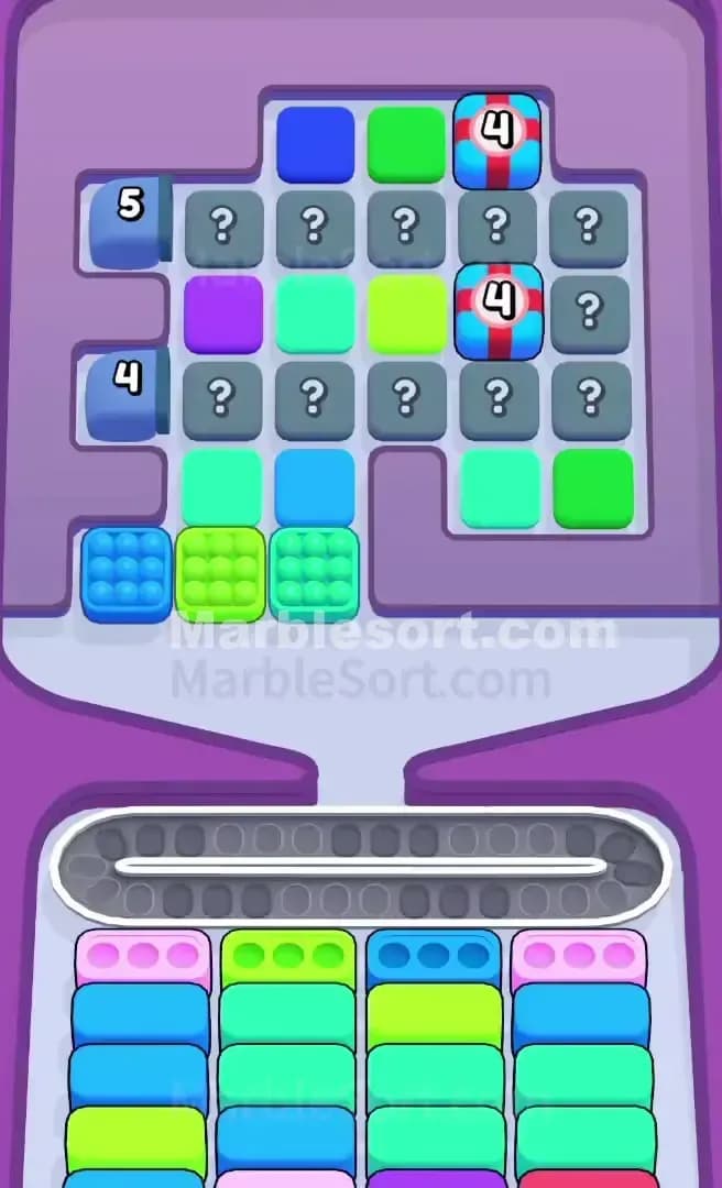 Marble Sort Level 398 Screenshot