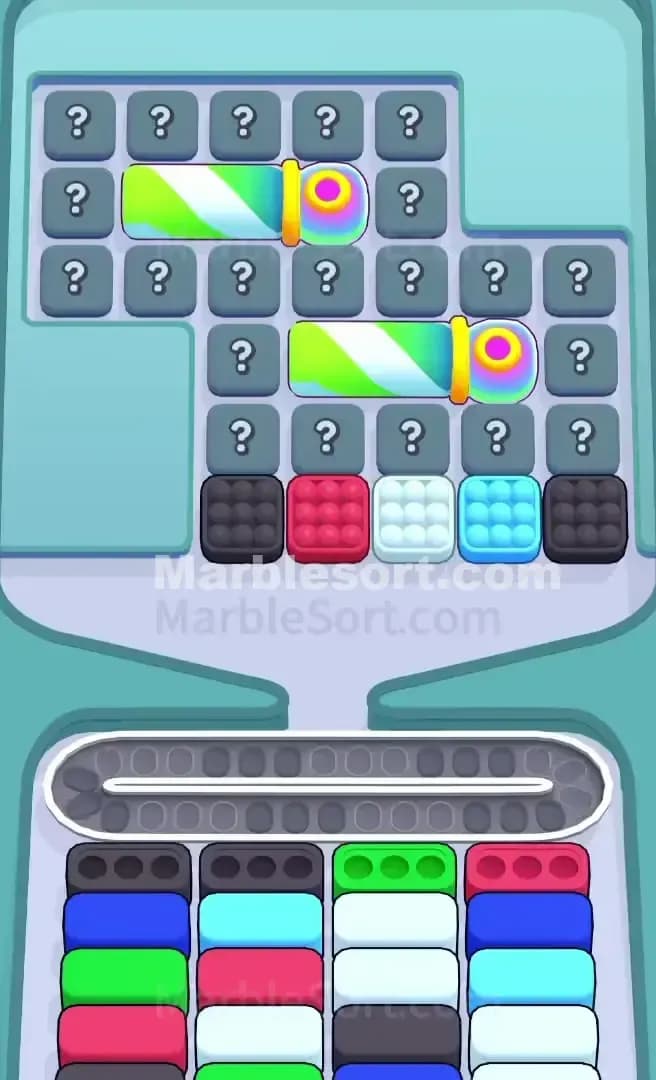 Marble Sort Level 499 Screenshot