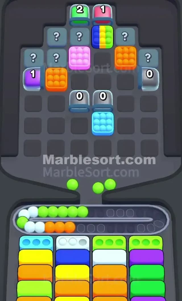 Marble Sort Level 544 Solution 2