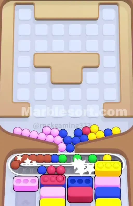 Marble Sort Level 358 Solution 3