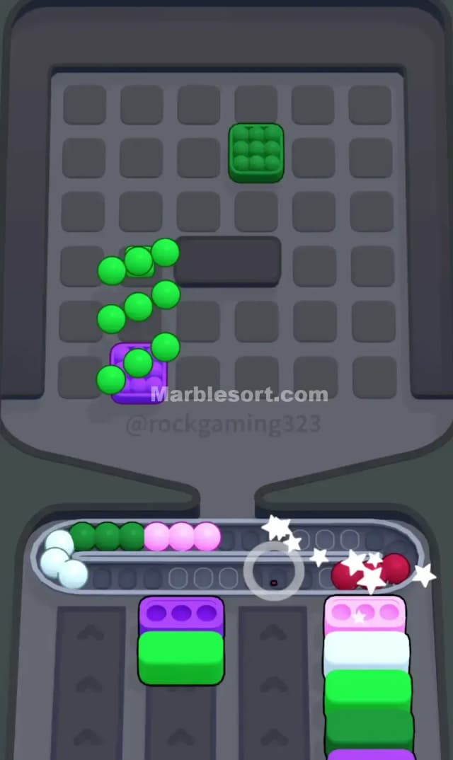 Marble Sort Level 227 Solution 3