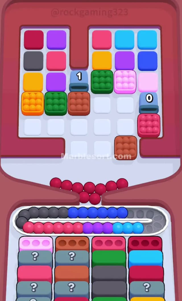 Marble Sort Level 68 Solution 1