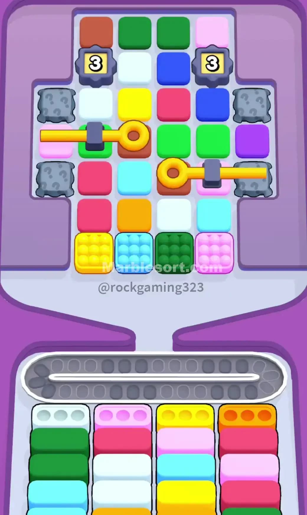 Marble Sort Level 398 Screenshot