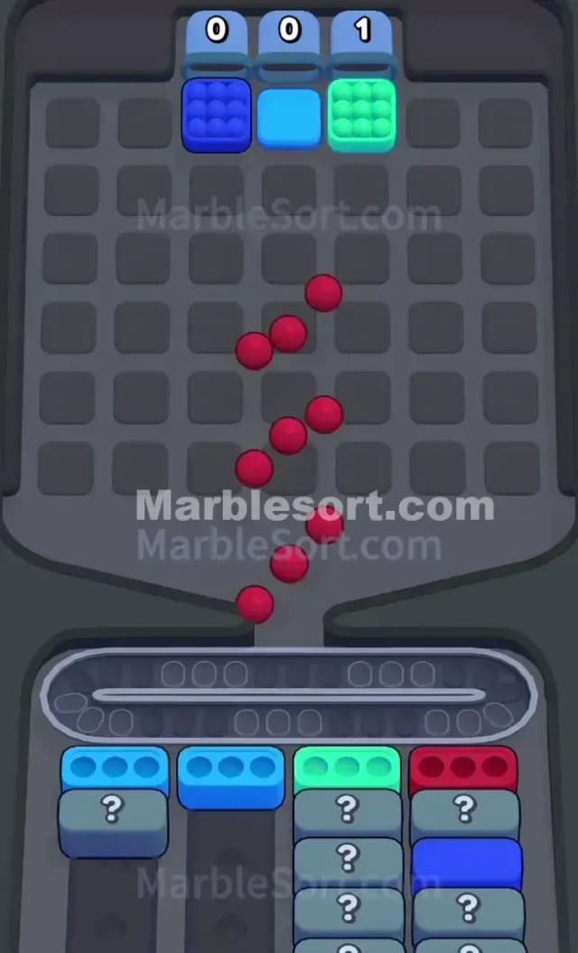 Marble Sort Level 520 Solution 3