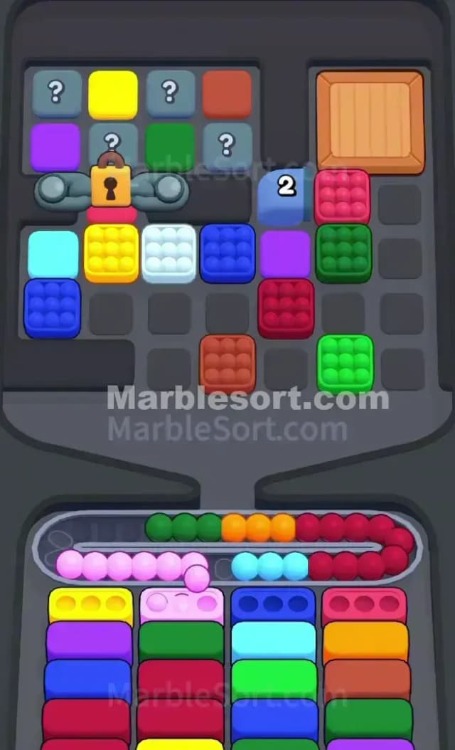 Marble Sort Level 314 Solution 1