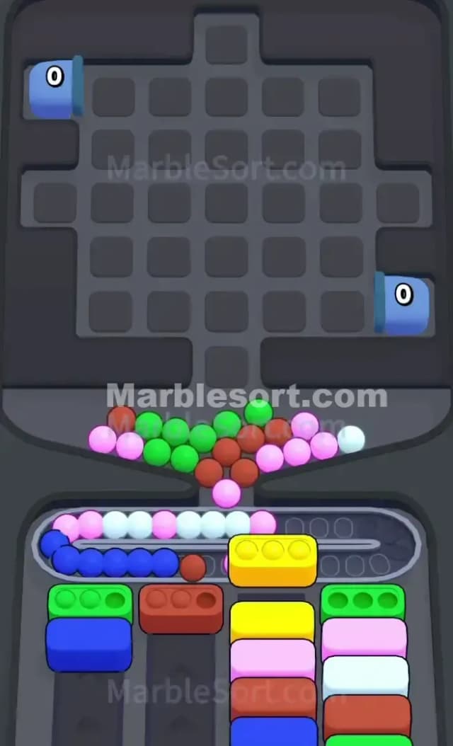 Marble Sort Level 727 Solution 3