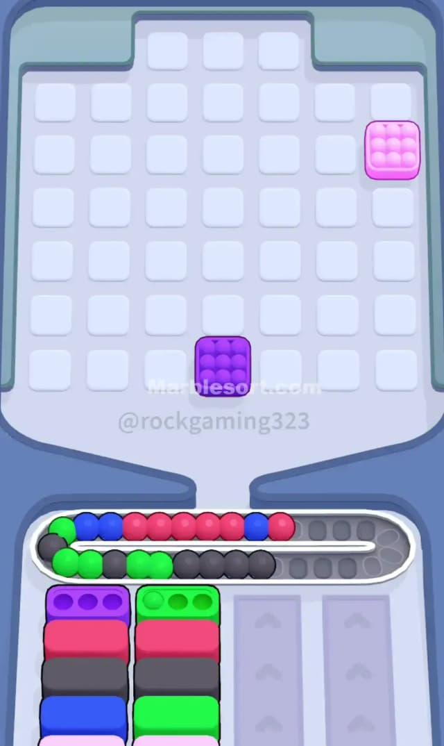 Marble Sort Level 313 Solution 3