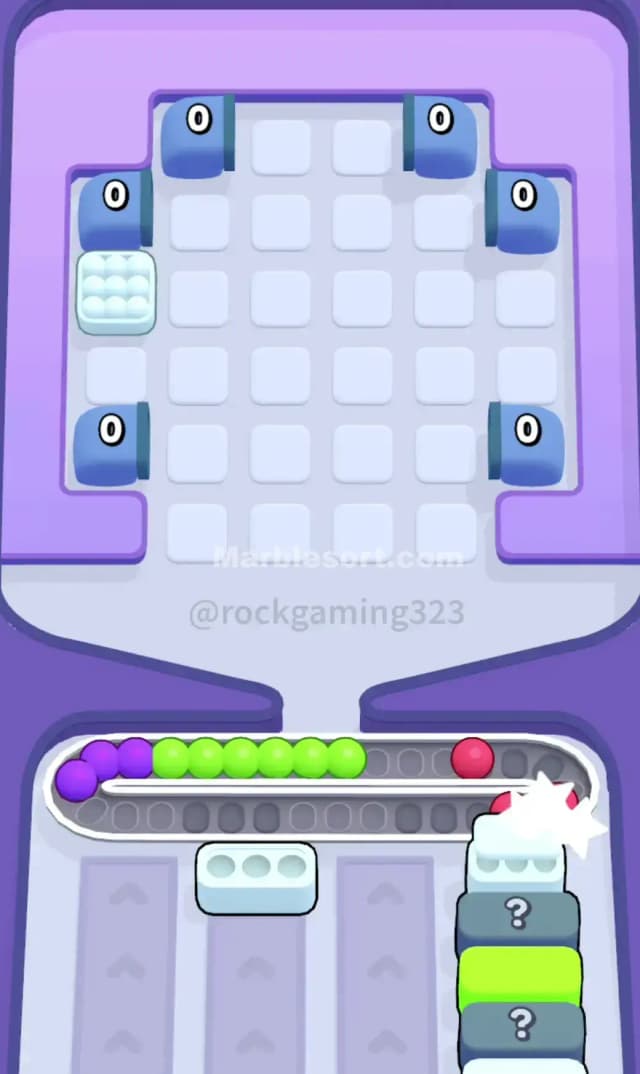 Marble Sort Level 215 Solution 3