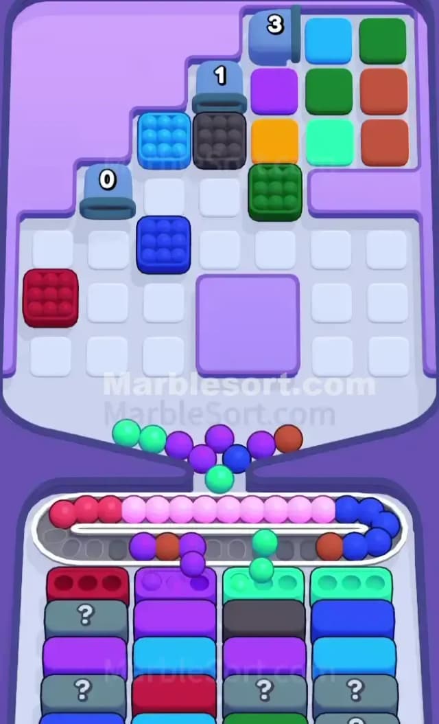 Marble Sort Level 598 Solution 2