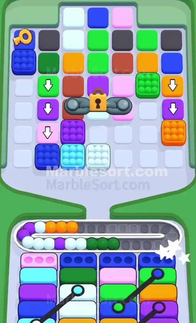 Marble Sort Level 413 Solution 1