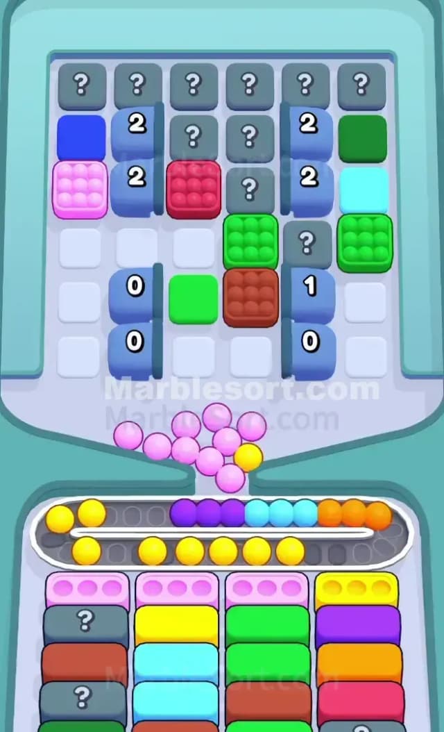 Marble Sort Level 576 Solution 1