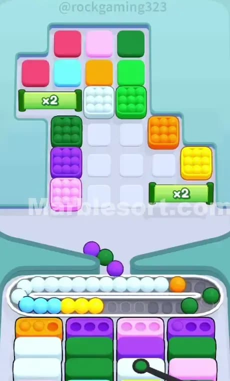 Marble Sort Level 116 Solution 1
