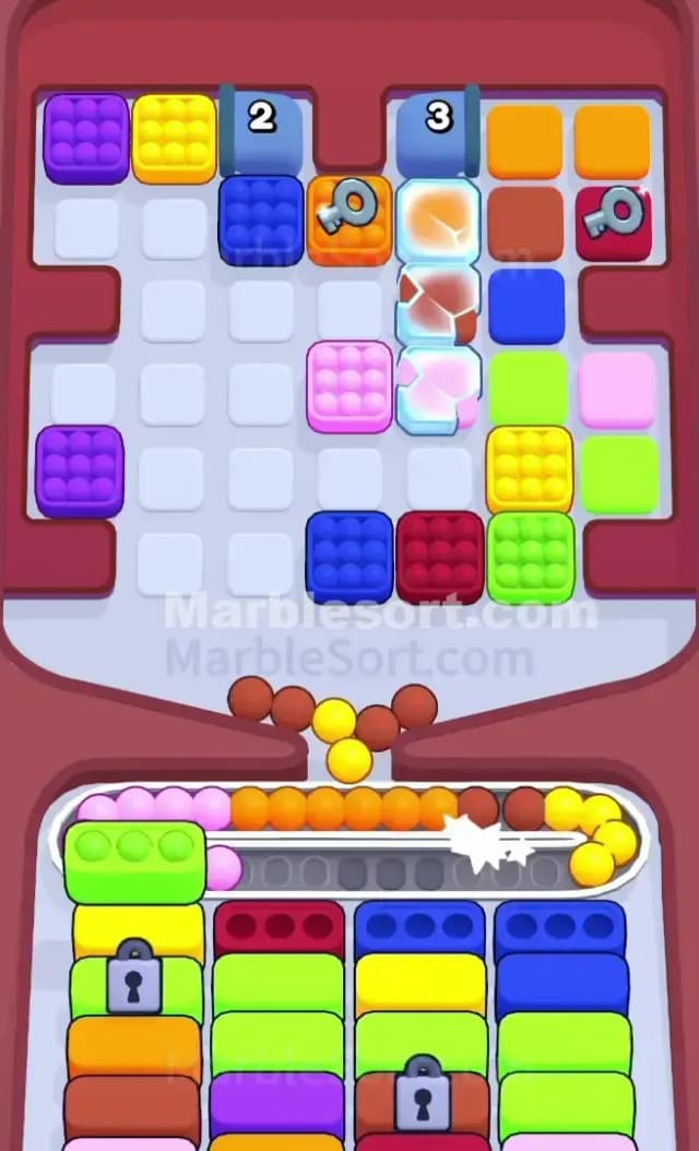 Marble Sort Level 531 Solution 1