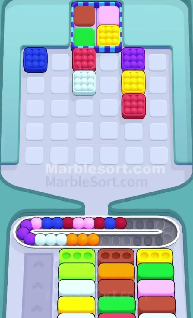 Marble Sort Level 656 Solution 2