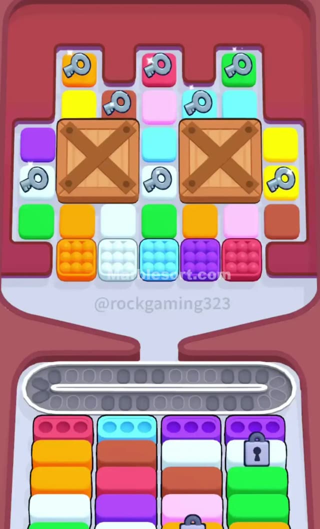 Marble Sort Level 151 Gameplay