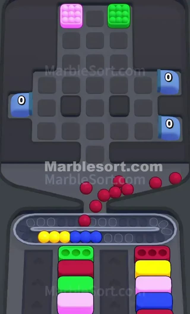 Marble Sort Level 370 Solution 3