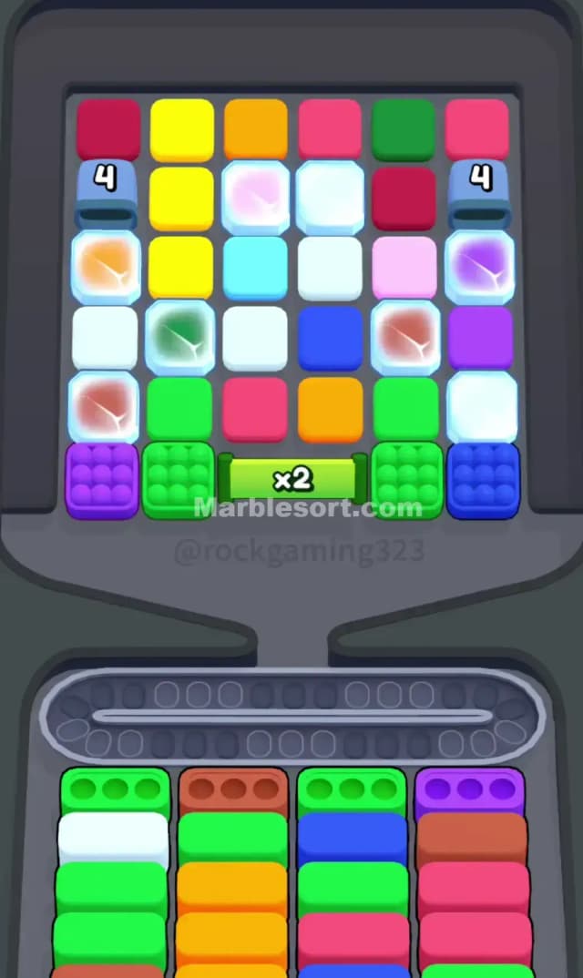 Marble Sort Level 244 Gameplay