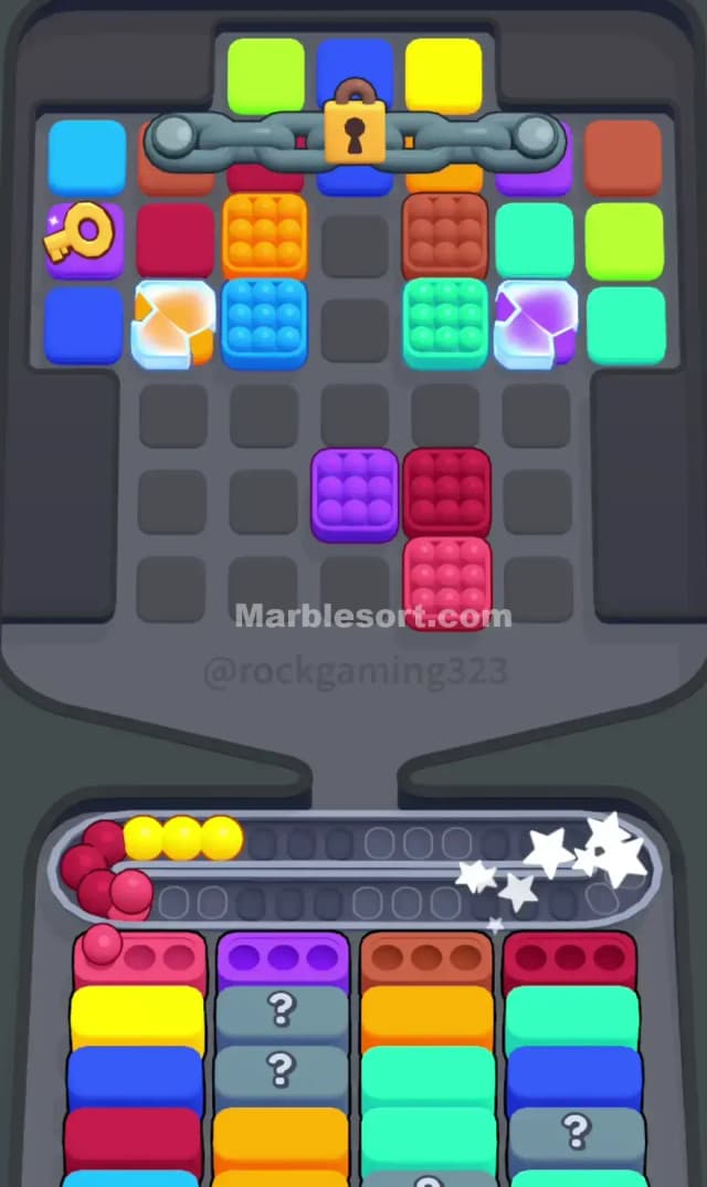 Marble Sort Level 307 Solution 1