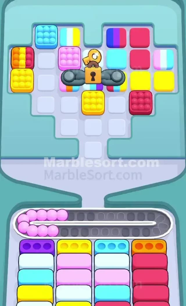 Marble Sort Level 271 Solution 1