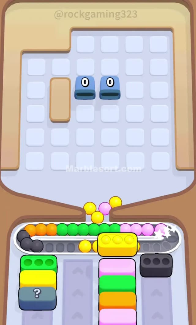 Marble Sort Level 46 Solution 3
