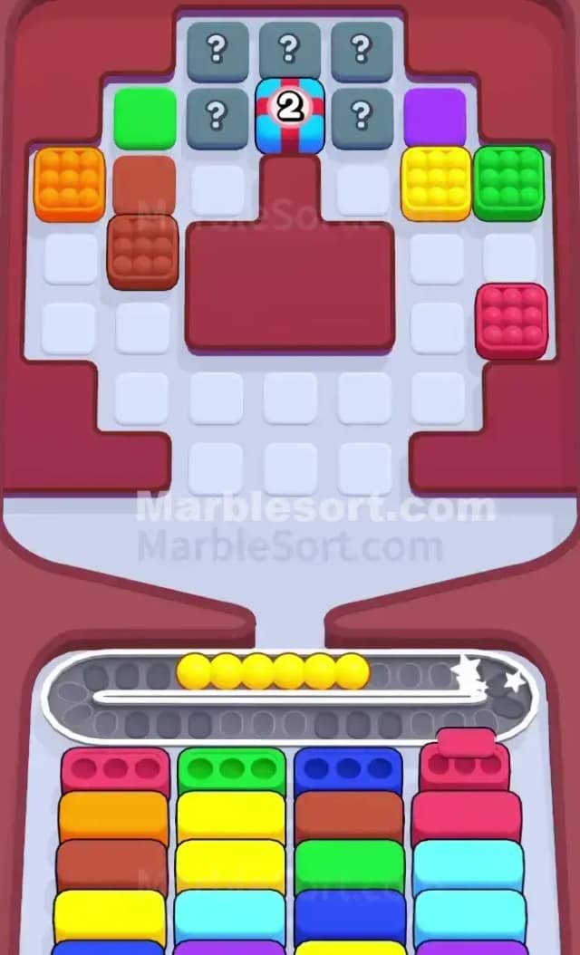 Marble Sort Level 308 Solution 2