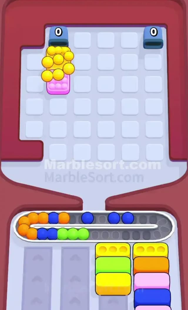 Marble Sort Level 306 Solution 3