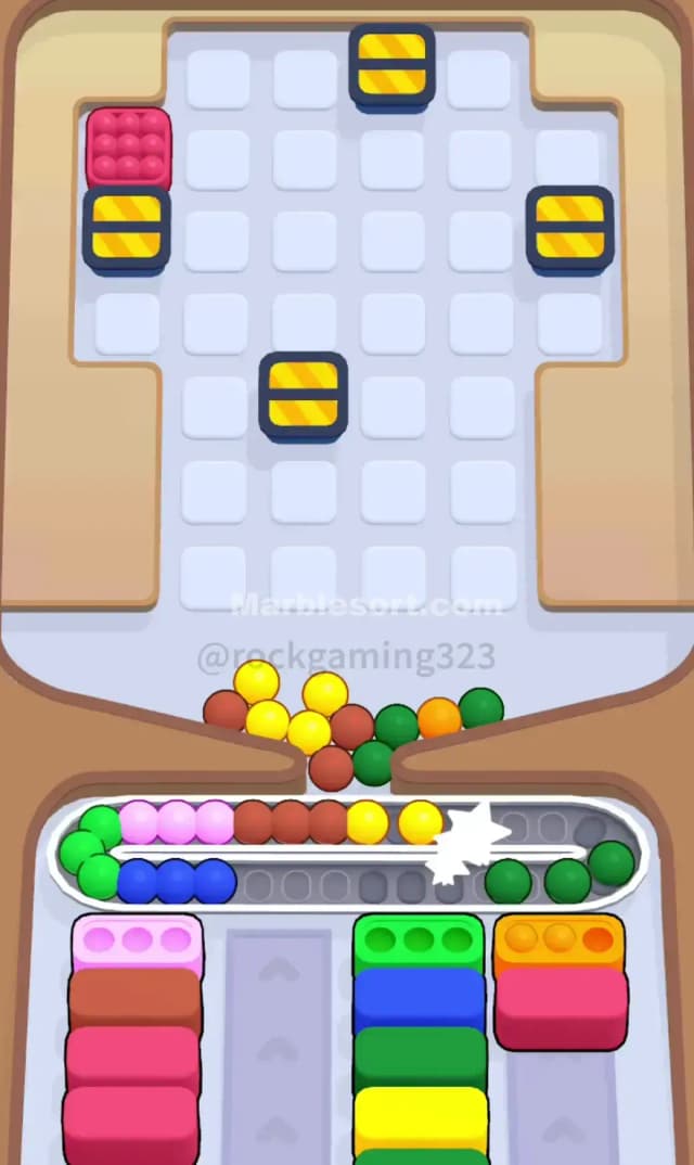 Marble Sort Level 203 Solution 1