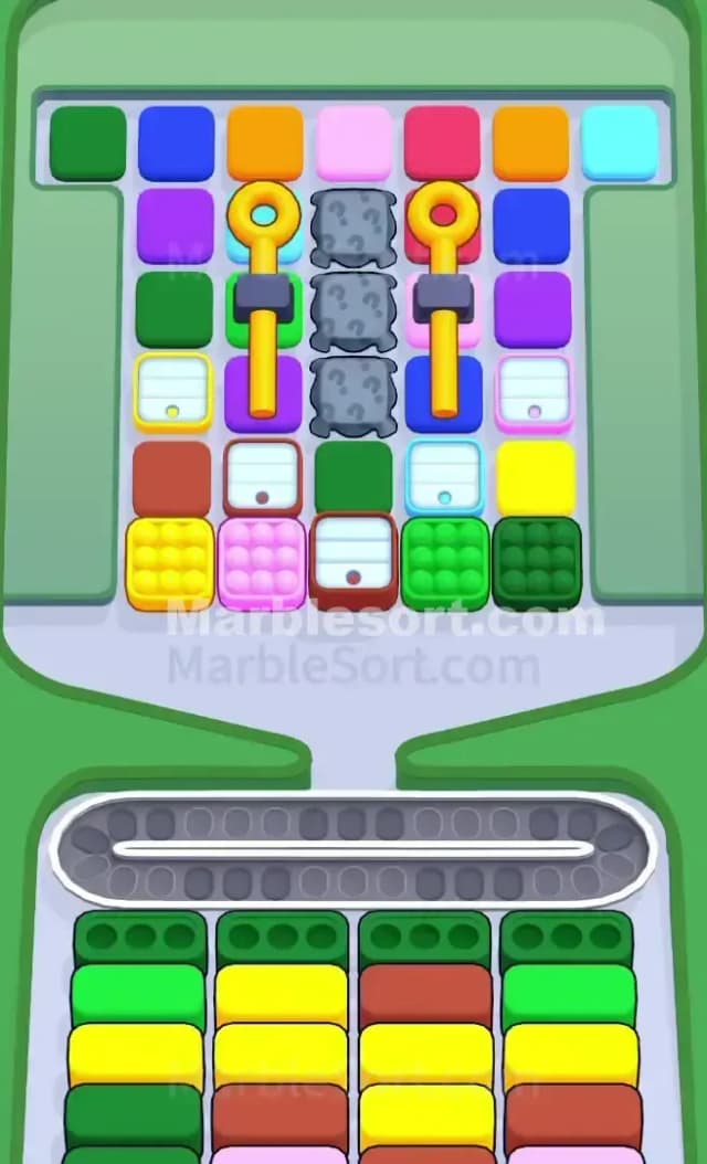 Marble Sort Level 488 Gameplay