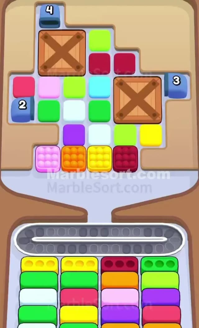 Marble Sort Level 358 Gameplay