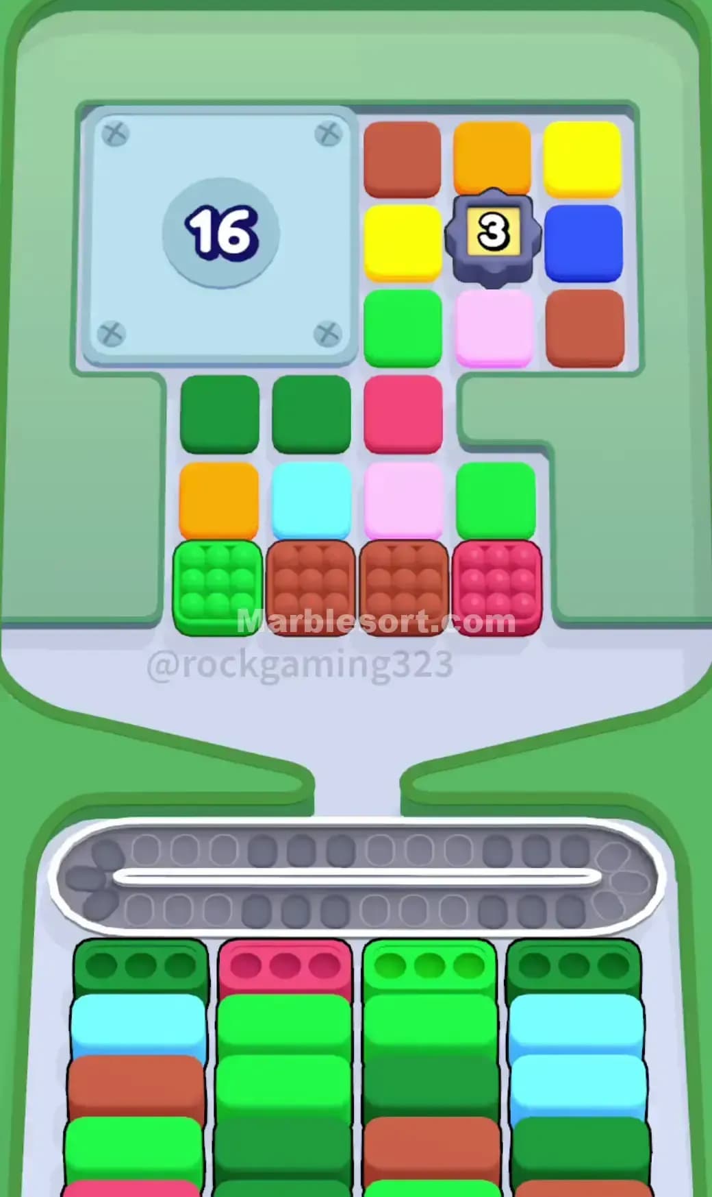 Marble Sort Level 336 Screenshot