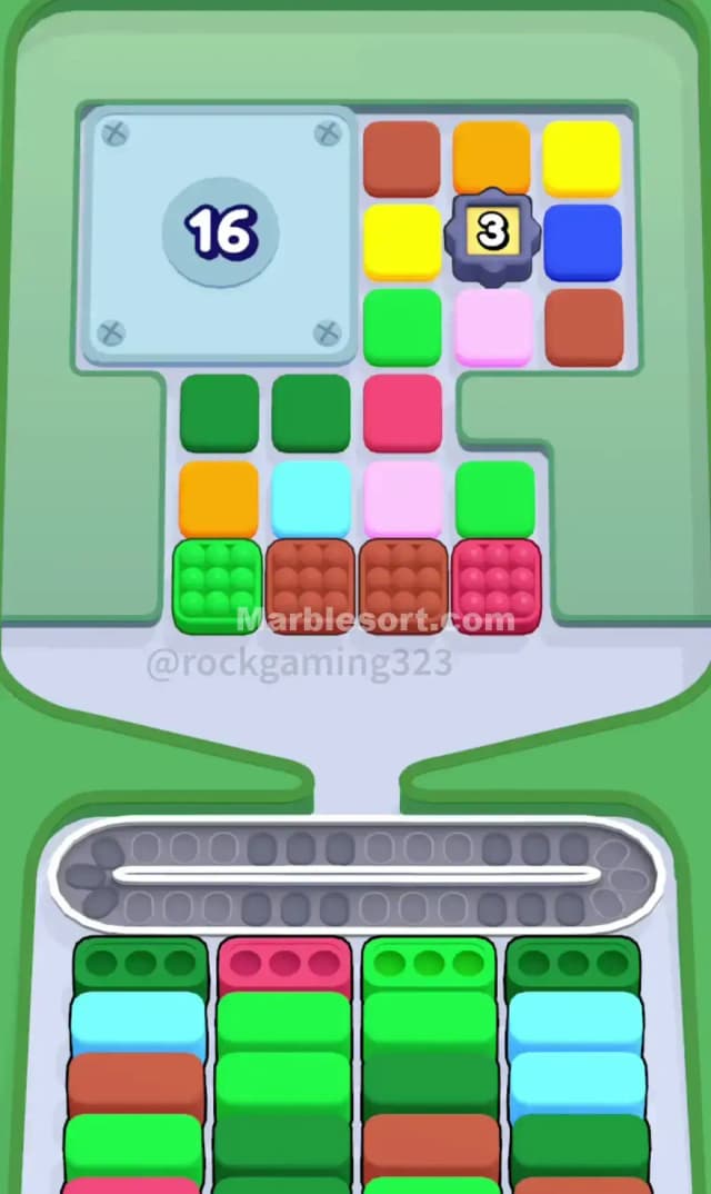 Marble Sort Level 336 Gameplay