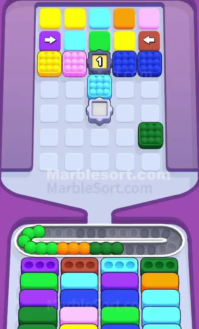 Marble Sort Level 322 Solution 2