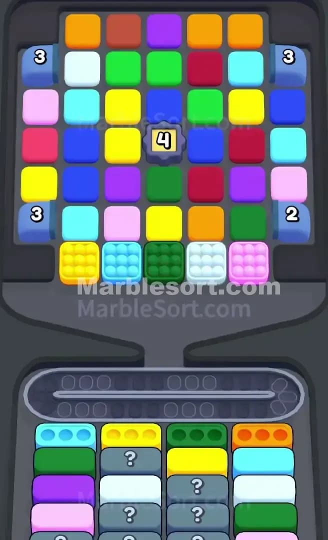 Marble Sort Level 414 Screenshot