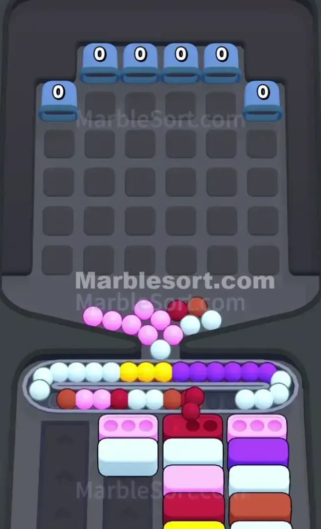 Marble Sort Level 570 Solution 3