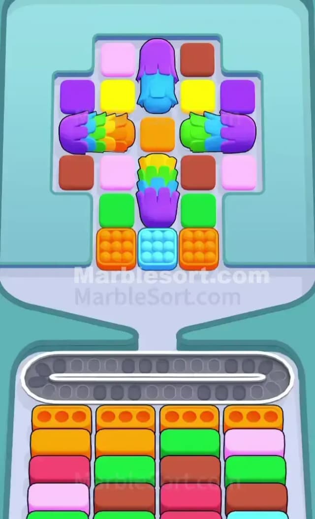 Marble Sort Level 502 Gameplay