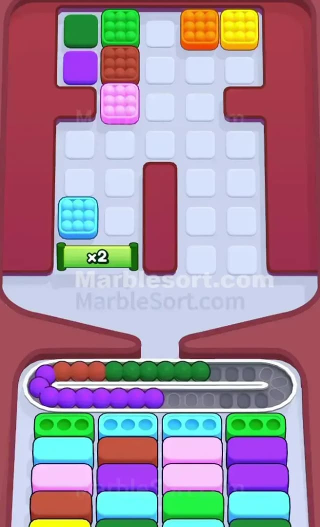Marble Sort Level 228 Solution 2
