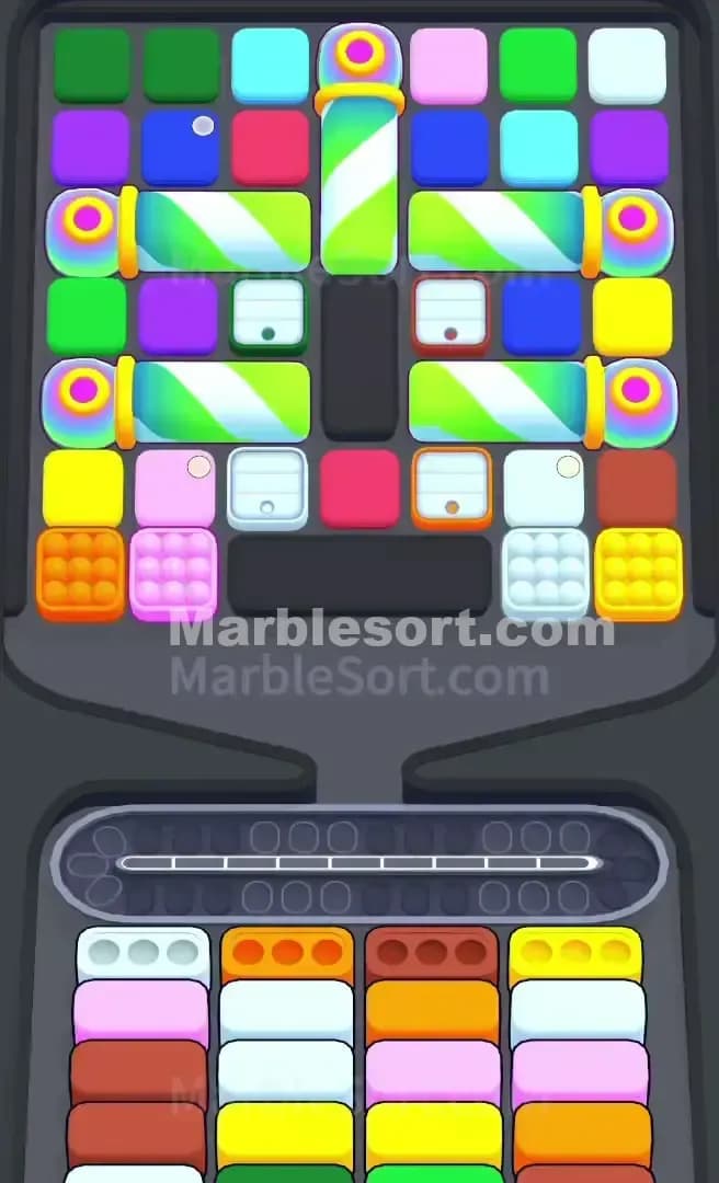 Marble Sort Level 424 Screenshot