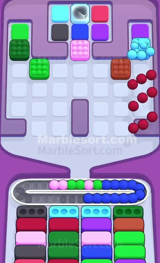 Marble Sort Level 553 Solution 2